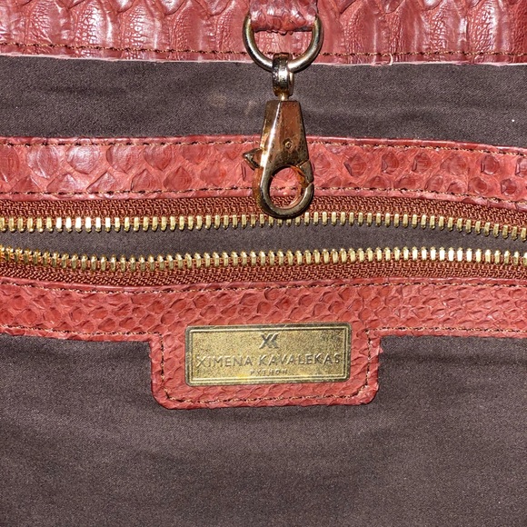 Python Skin Tote by Ximena Kavalekas - Real Snake - Picture 10 of 15